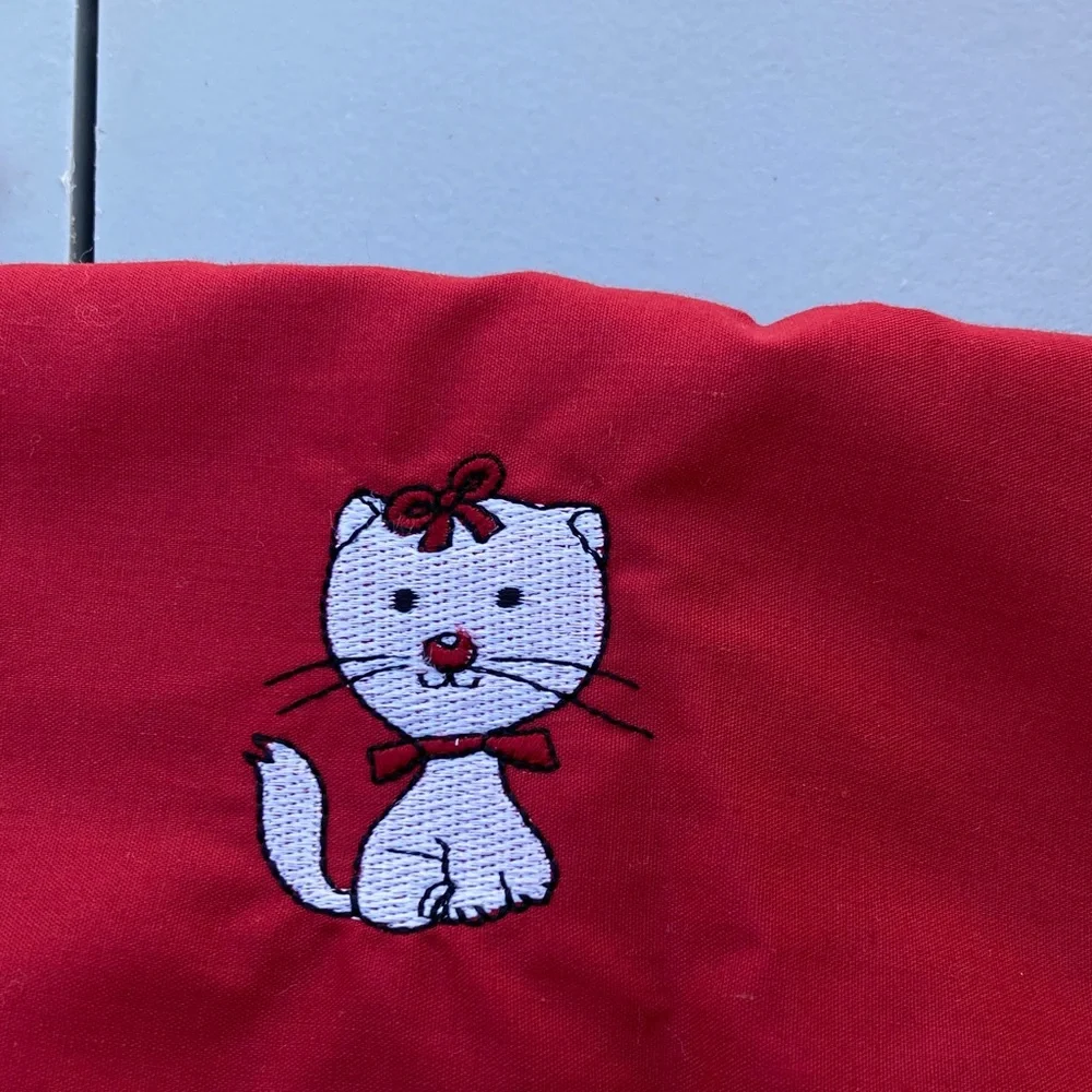 Individualized Cat Christmas Stocking